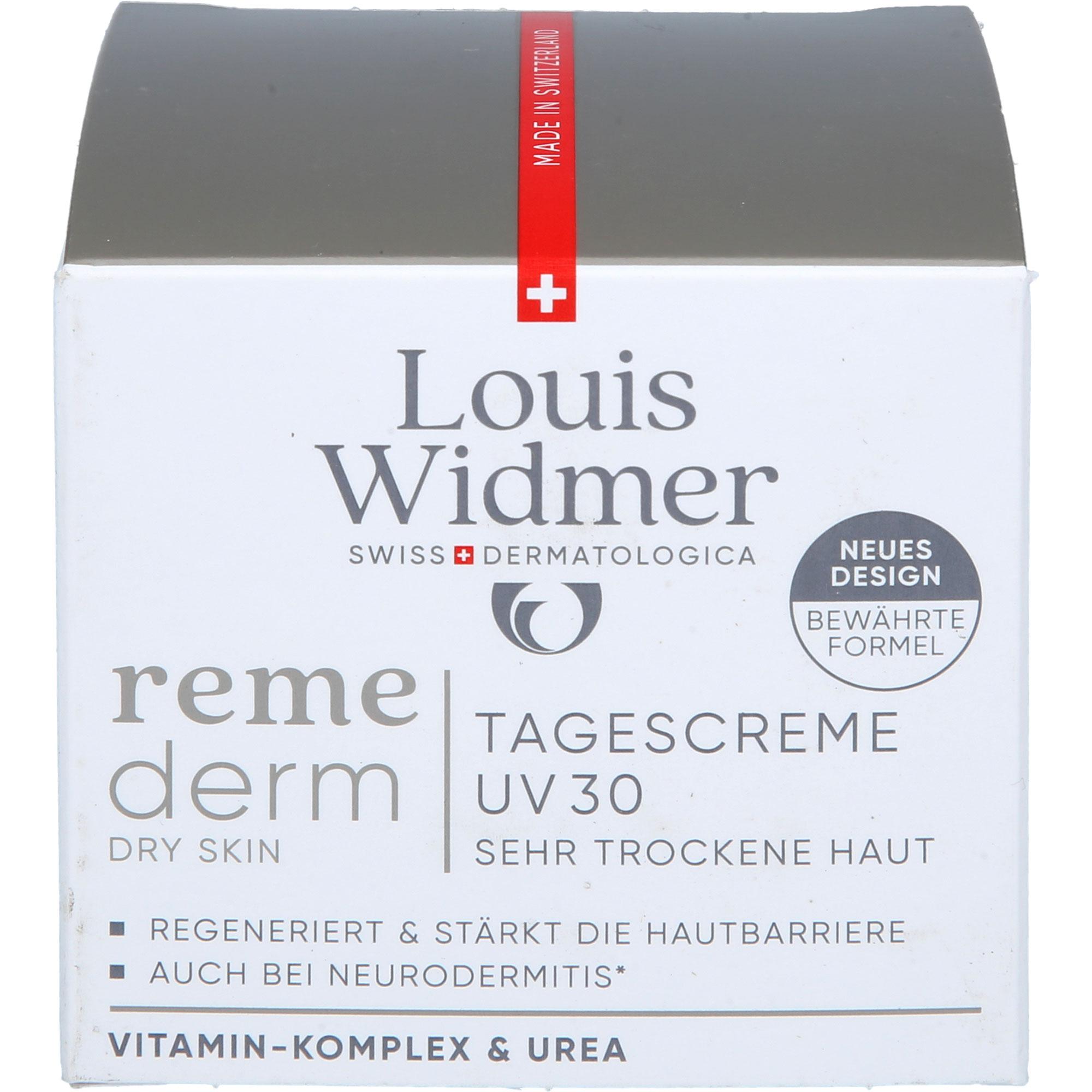 Widmer Remederm Dry Skin Tagescreme Uv30