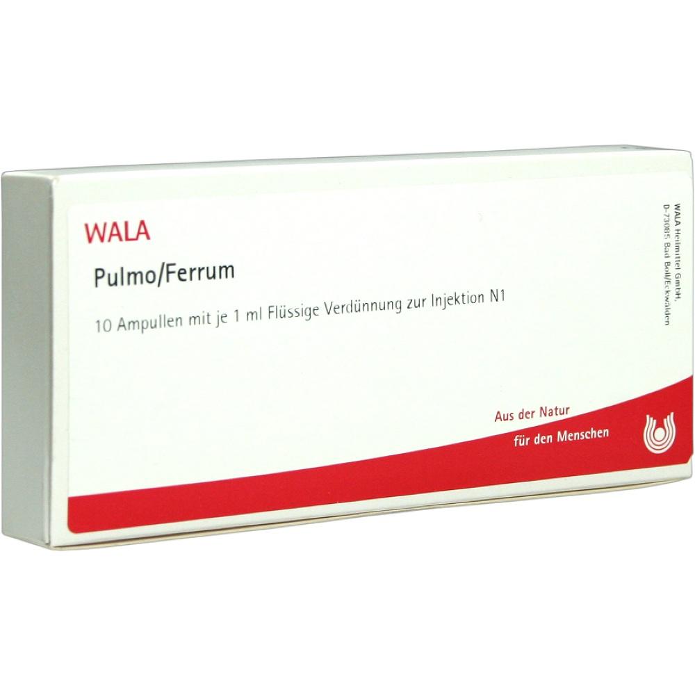 Pulmo/Ferrum 10x1 ml WALA Heilmittel bei onfy.de kaufen 02086483