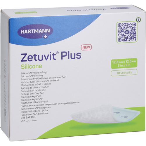 Zetuvit Plus Silicone Steril 12.5x12.5 cm 10 St EurimPharm Arzneimittel bei onfy.de kaufen 19644214