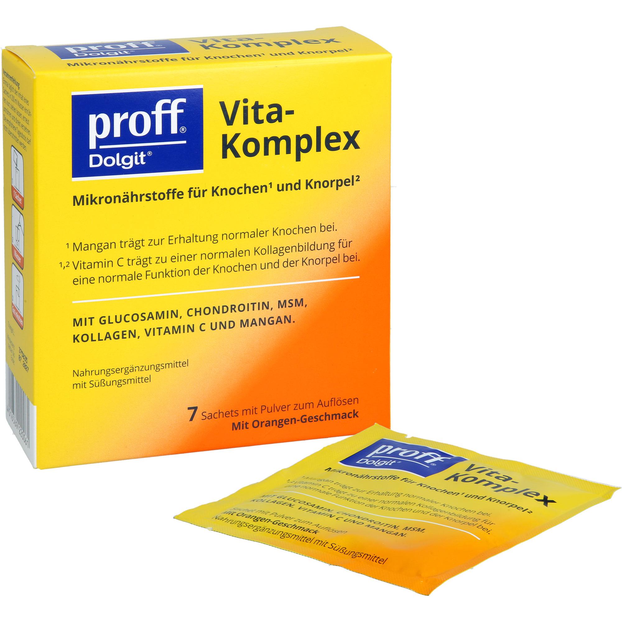 Proff Dolgit Vita-Komplex 7x12 g Dr. Theiss Naturwaren bei onfy.de kaufen 19873104