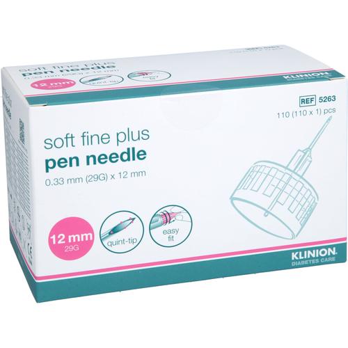 Soft Fine Plu. 0.33x12Mm 29G Kanuel. 110 St 1001 Artikel Medical bei onfy.de kaufen 09728683