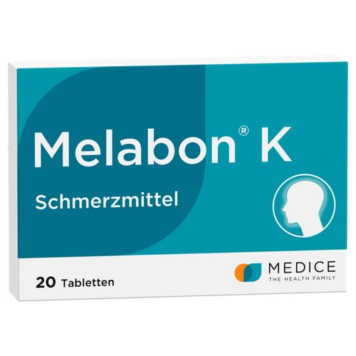 Melabon K bei Kopfschmerzen, Zahnschmerzen und Migräne 20 St MEDICE Arzneimittel Pütter bei onfy.de kaufen 04566980