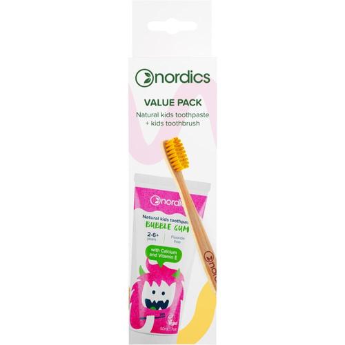 Zahnpasta Bubble Gum + Öko Zahnbürste Kids Gelb 1 p DON DANDREA DEUTSCHLAND bei onfy.de kaufen 18053994