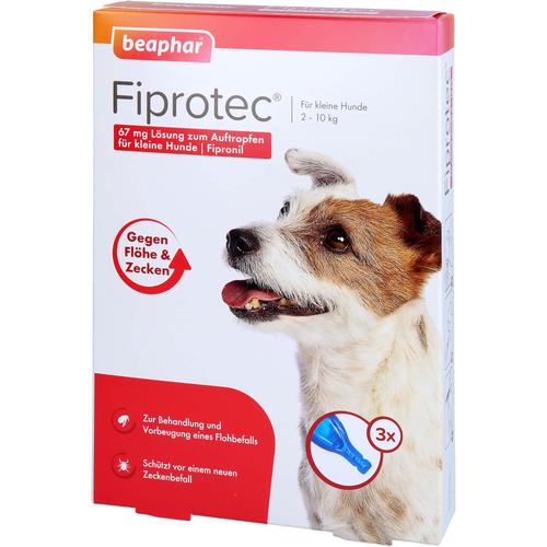 Fiprotec 67mg Kleine Hunde 3x0.67 ml Beaphar B.V. bei onfy.de kaufen 12568177