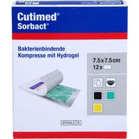 Cutimed Sorbact Gel Kompressen 7.5x7.5 cm null
