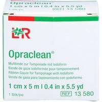 Opraclean Mullbinde Z.tampon.m.jodoform 1 cmx5 M null