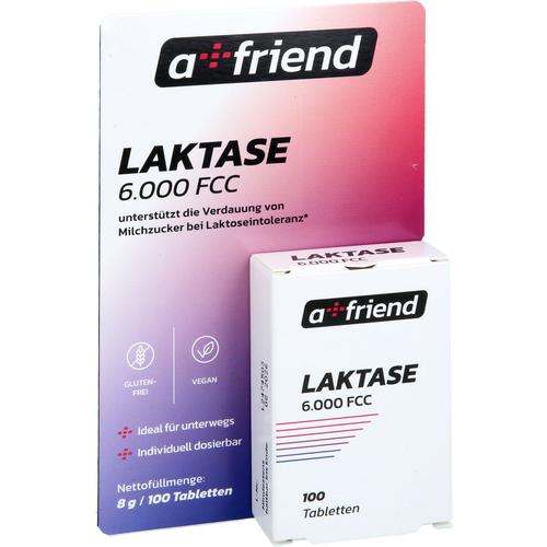 A Friend Laktase 6.000 Fcc bei Laktoseintoleranz 100 St MedGoNET bei onfy.de kaufen 19495292