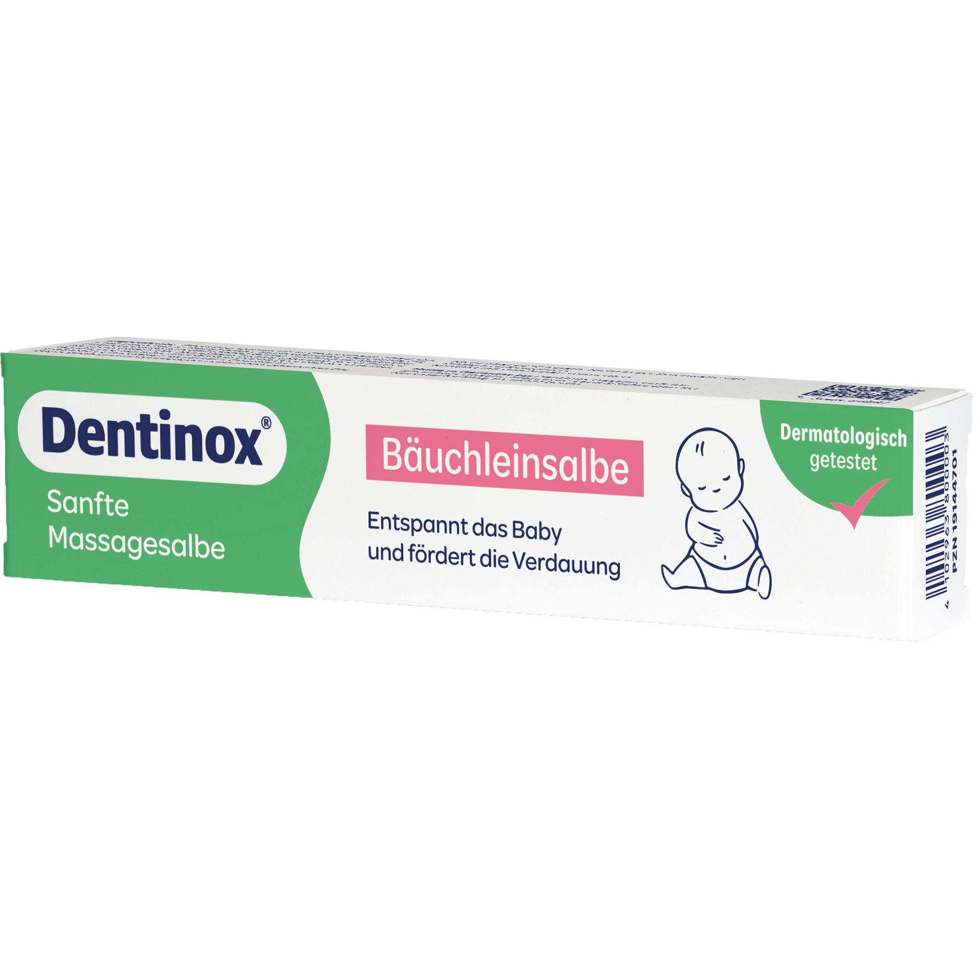 Dentinox Bäuchleinsalbe 50 ml Dentinox Gesellschaft für pharmazeutische Präparate bei onfy.de kaufen 19144701