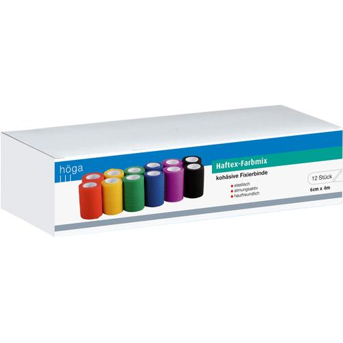 Haftex-Farbmix 6cmx4M Gelb-Rot-Lila-Blau-Grün-Schw 12 St Höga-Pharm bei onfy.de kaufen 18812721
