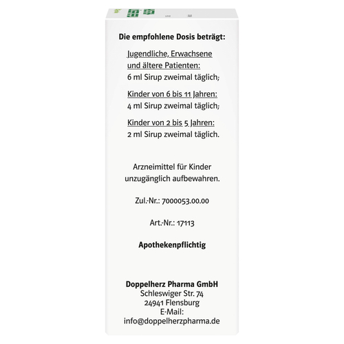 Hustenlöser Efeu 8.25 mg/ml Sirup 100 ml Queisser Pharma bei onfy.de kaufen 18186399