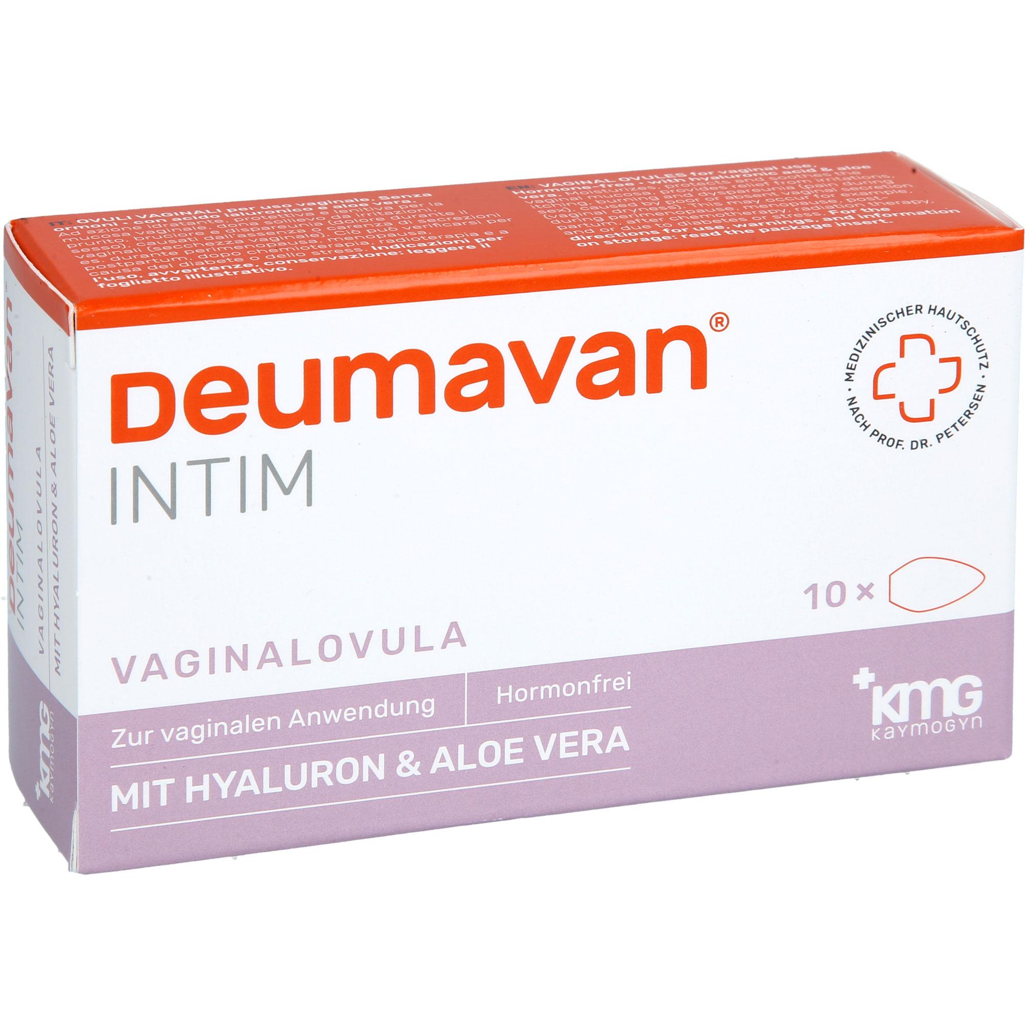 Deumavan Intim Vaginalovula 10 St Kaymogyn bei onfy.de kaufen 19448950