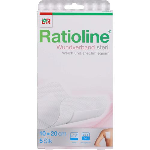 Ratioline Wundverband 10x20 cm Steril 5 St Lohmann & Rauscher bei onfy.de kaufen 18906818