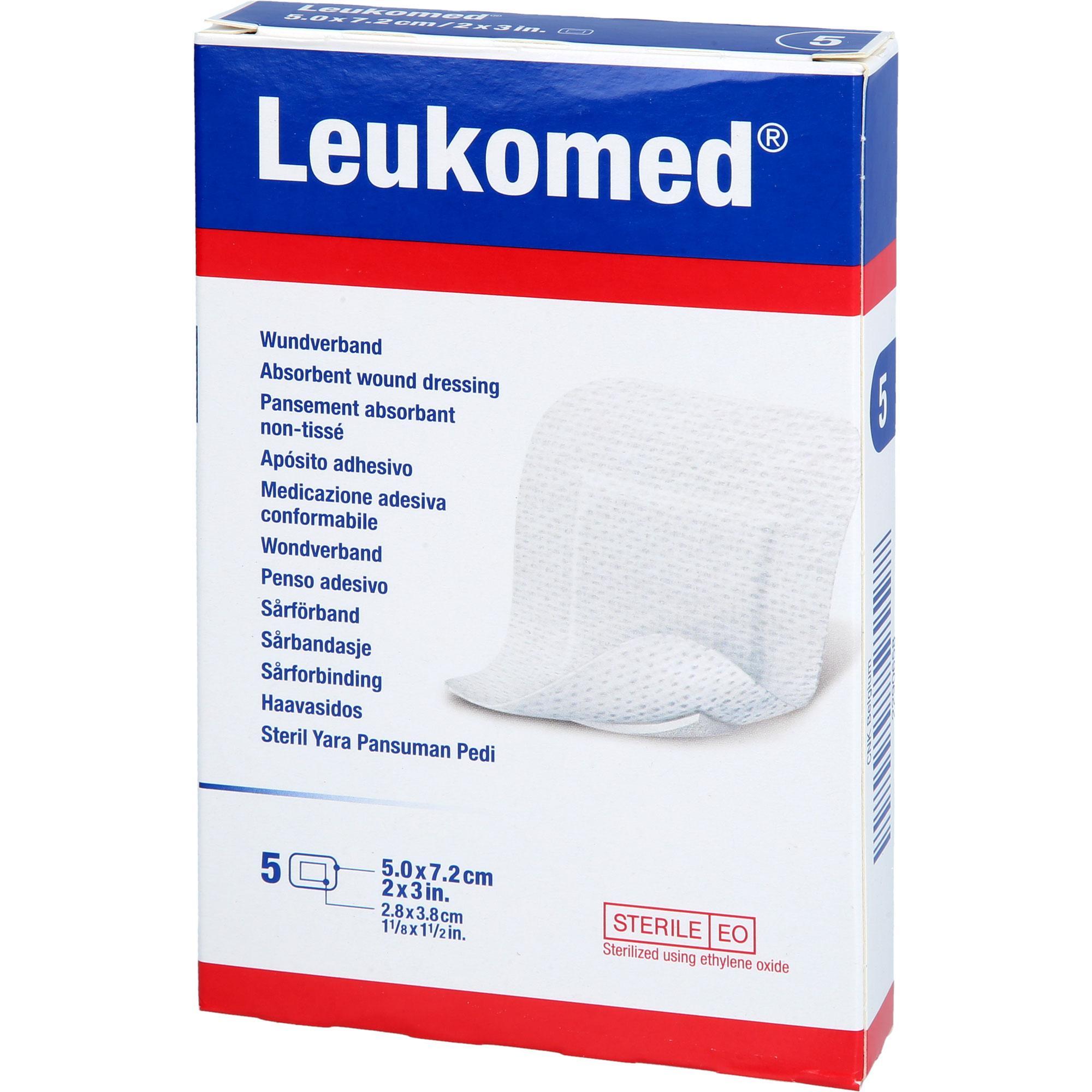 Leukomed Sterile Pflaster 5x7.2 cm 5 St ToValCare bei onfy.de kaufen 20059395