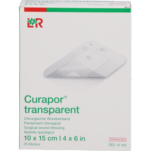 Curapor Wundverband Steril Transparent 10x15 cm 25 St EurimPharm Arzneimittel bei onfy.de kaufen 19521397