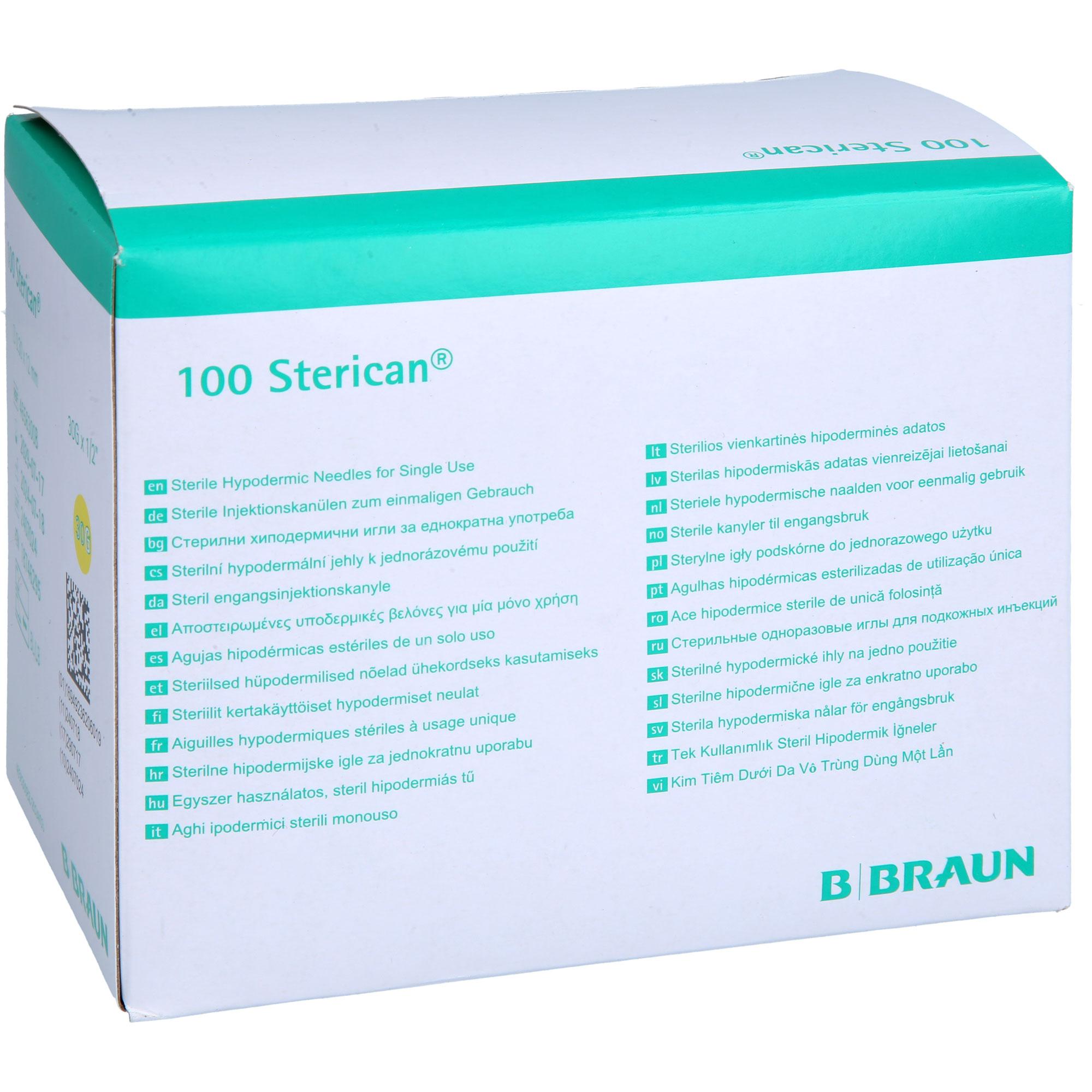 Sterican Einmalkanüle 30G 12 Mm 100 St B. Braun Melsungen bei onfy.de kaufen 18746295