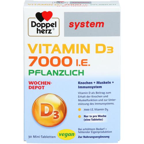 Doppelherz Vitamin D3 7000 I.e. Pflanzlich System 30 St Queisser Pharma bei onfy.de kaufen 19413093