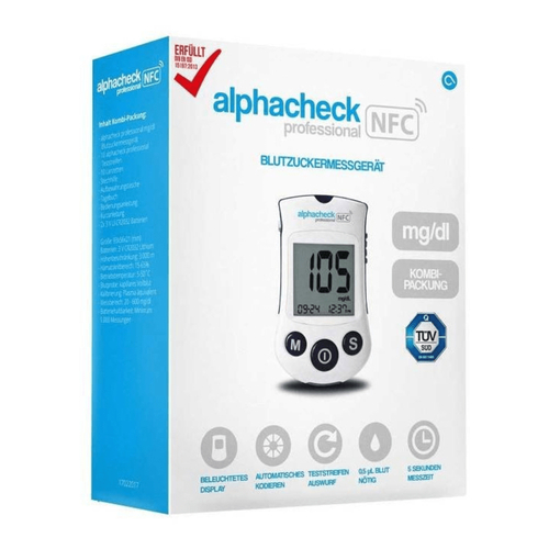 Alphacheck Professional Bzmg mg/Dl Kombipackung 1 St Berger Med bei onfy.de kaufen 12910782