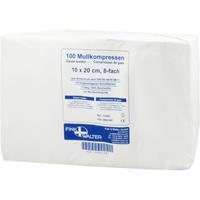 Mullkompressen 10x20cm Unsteril 8-Fach null