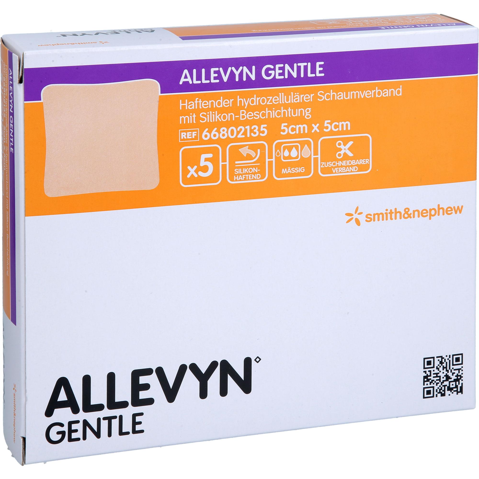 Allevyn Gentle 5x5 cm Schaumverb. 5 St EurimPharm Arzneimittel bei onfy.de kaufen 19177161