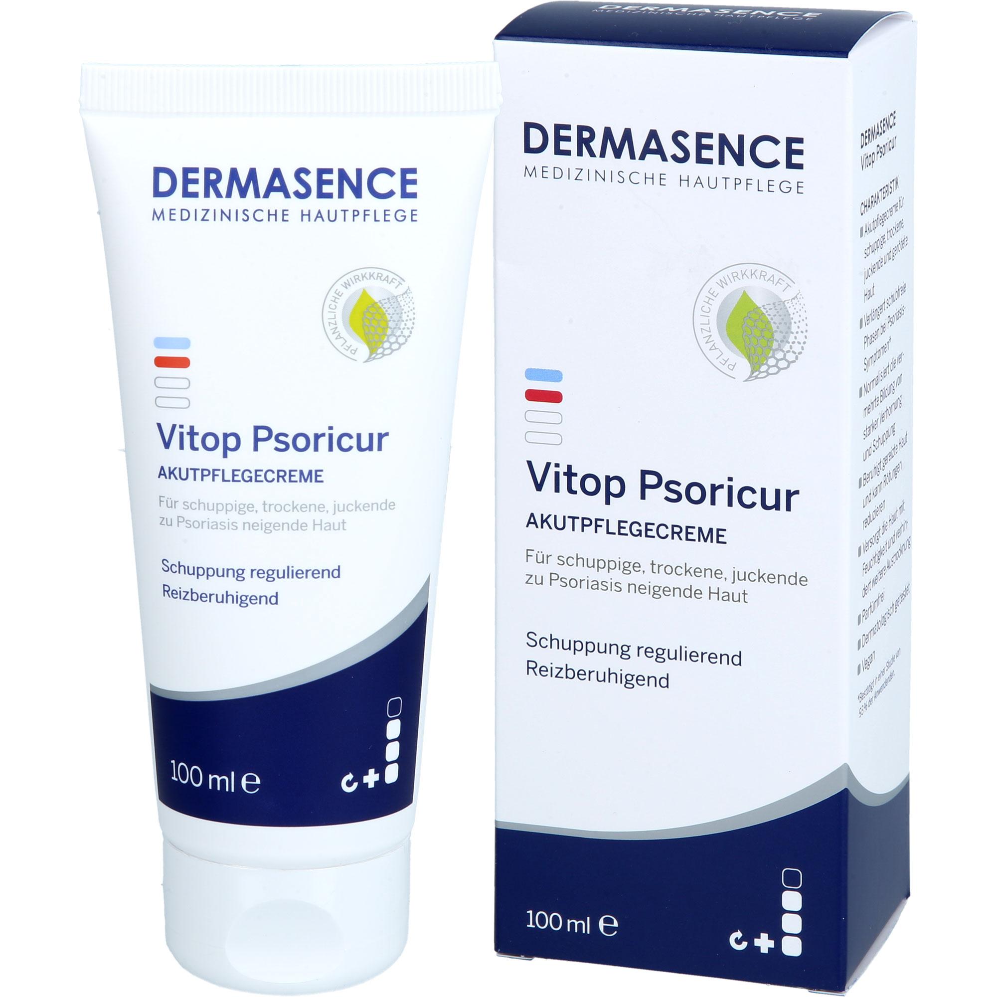 Dermasence Vitop Psoricur Akutpflegecreme 100 ml Medicos Kosmetik bei onfy.de kaufen 19649051