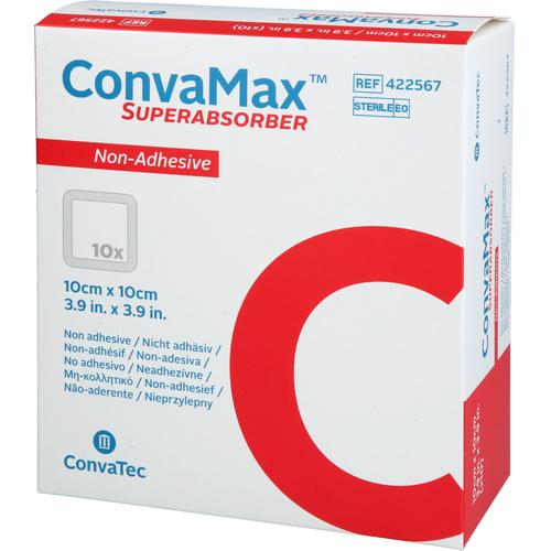 Convamax Superabsorber 10x10 cm Nicht Adhäsiv 10 St Docpharm bei onfy.de kaufen 20062055