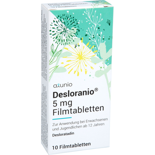Desloranio 5 mg Filmtabletten 10 St axunio Pharma bei onfy.de kaufen 17627192