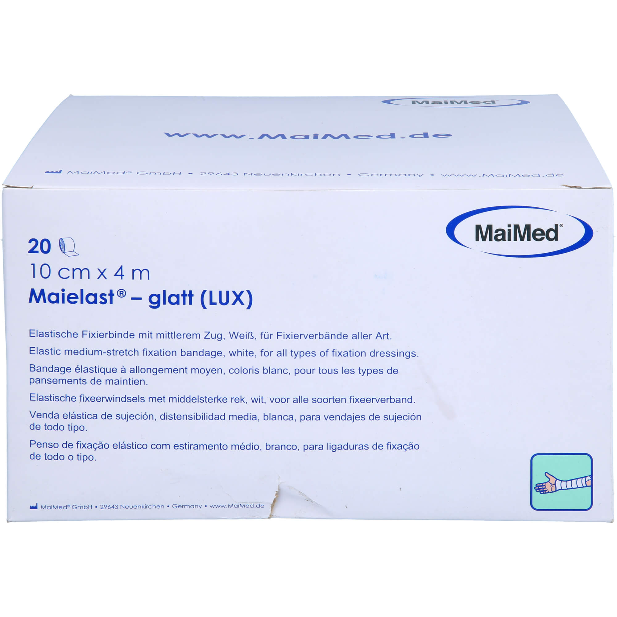 Elastische Fixierbinde 10cm x 4M null