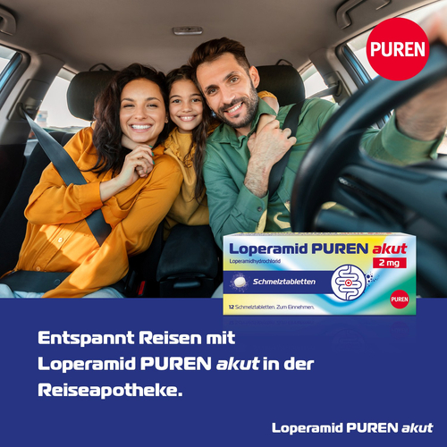 Loperamid Puren Akut 2 mg Schmelztabletten 6 St PUREN Pharma bei onfy.de kaufen 18352165