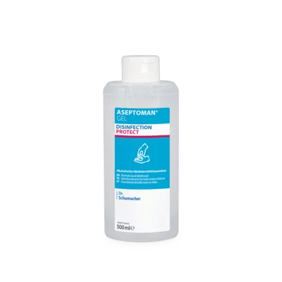 Aseptoman Gel Alkoholisches Händedesinfektionsmitt 500 ml Dr. Schumacher bei onfy.de kaufen 10109086