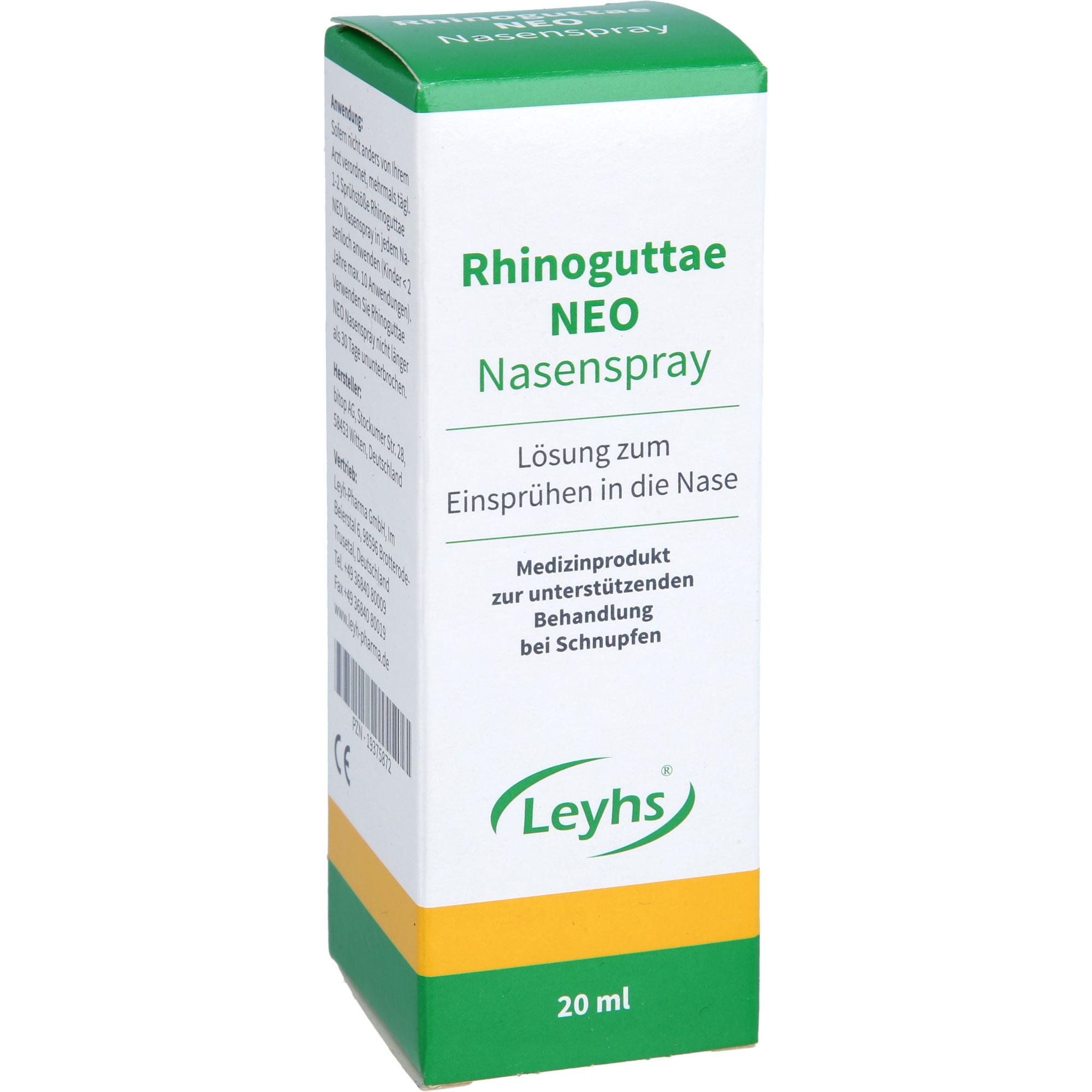 Rhinoguttae Neo 20 ml LEYH-PHARMA bei onfy.de kaufen 19375872