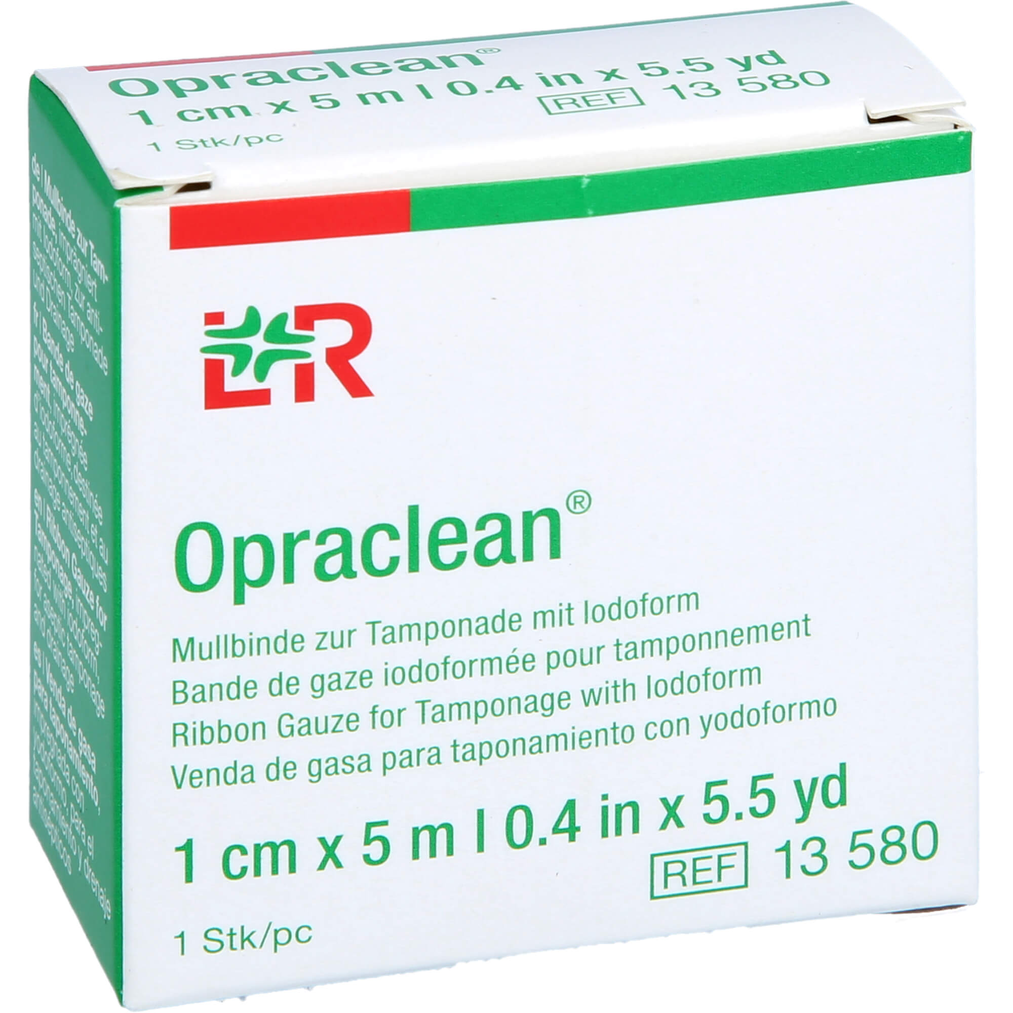 Opraclean Mullbinde Z.tampon.m.jodoform 1 cmx5 M 1 St 1Apo Medical bei onfy.de kaufen 19235415