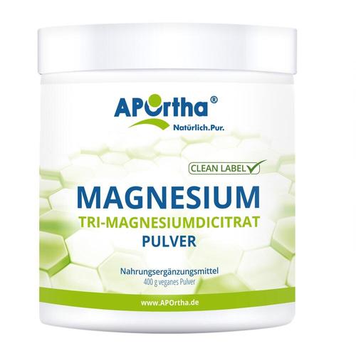 Magnesium Tri-Magnesiumdicitrat 400 g APOrtha Deutschland bei onfy.de kaufen 11676462