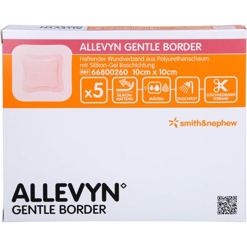 Allevyn Gentle Border 10x10 cm Schaumverb. 5 St Docpharm bei onfy.de kaufen 17878445