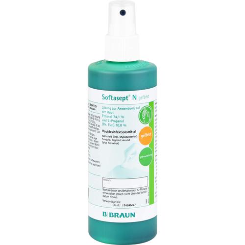 Softasept N Gefaerbt Spruehflasche 20x250 ml B. Braun Melsungen bei onfy.de kaufen 07620102