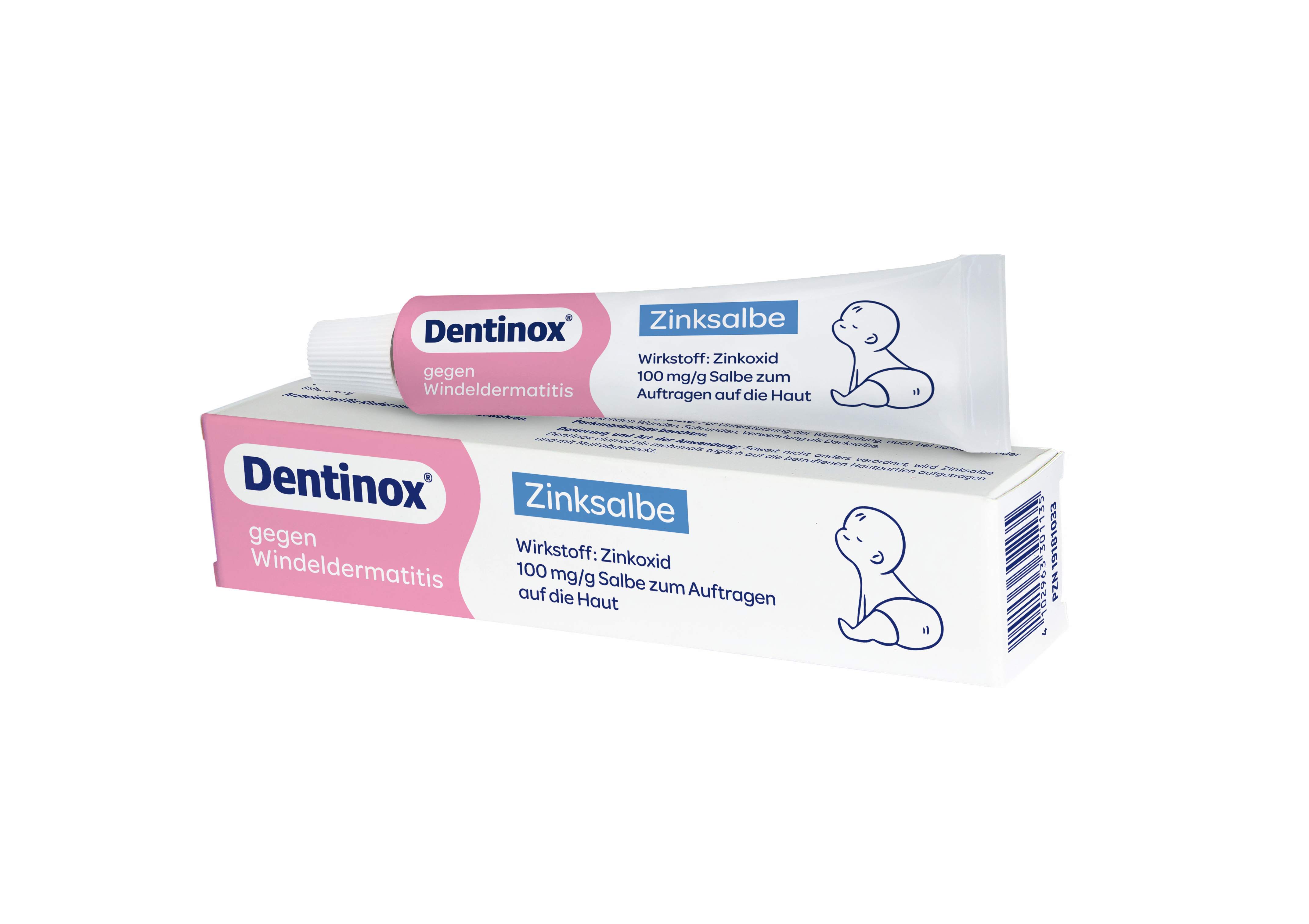 Dentinox Zinksalbe gegen Windeldermatitis null