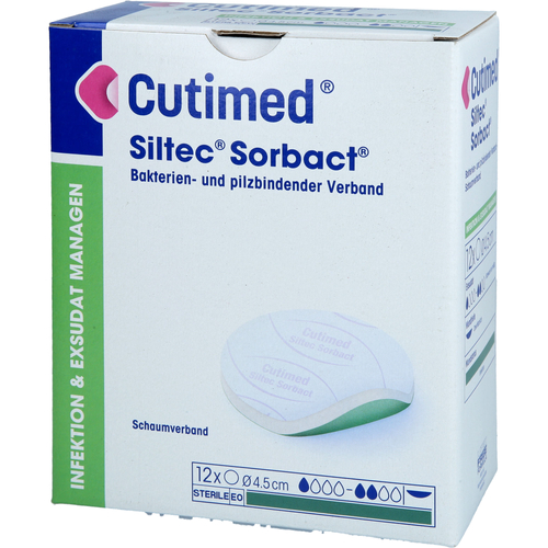 Cutimed Siltec Sorbact ohne Haftrand 4.5cm 12 St BSN medical bei onfy.de kaufen 18493463