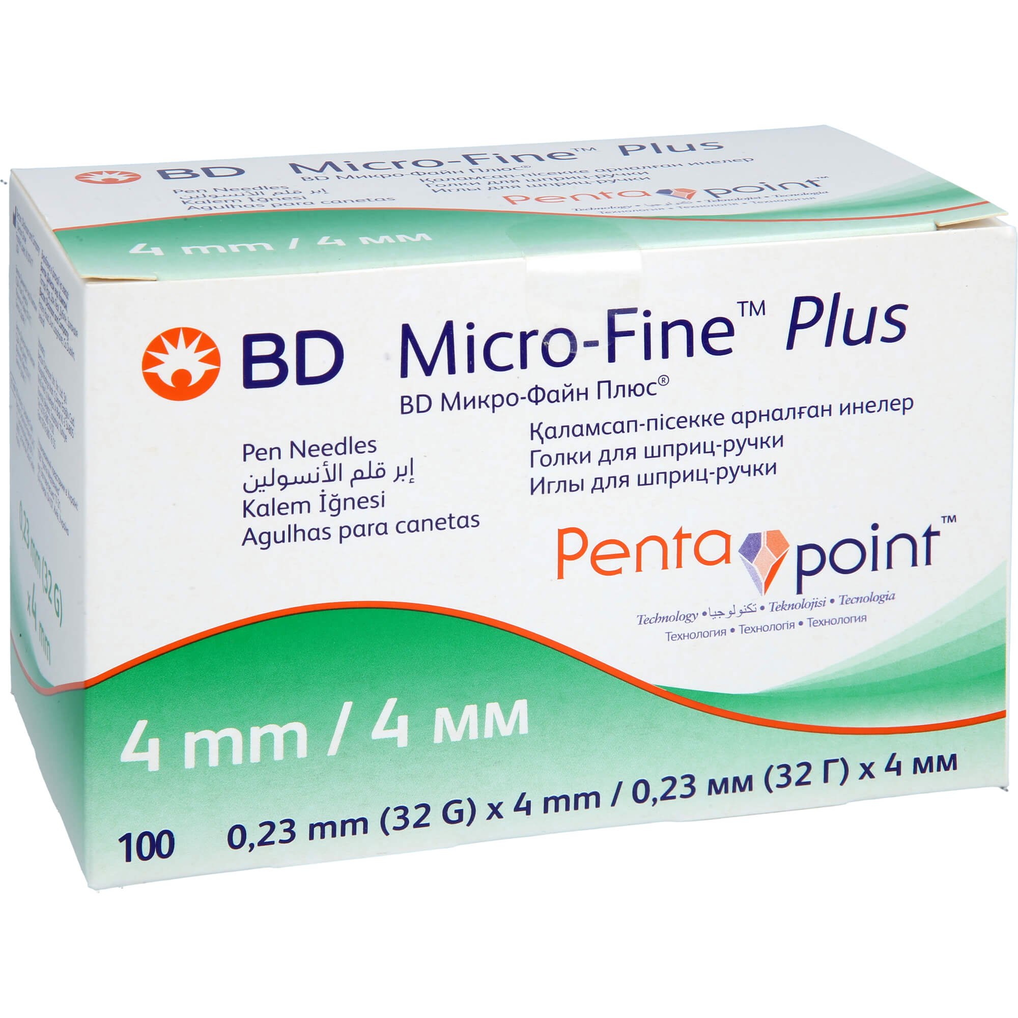 Bd Micro-Fine+ 4 Pen-Nadeln 0.23x4 Mm 100 St + Prisoma bei onfy.de kaufen 19457966