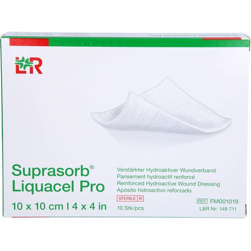 Suprasorb Liquacel pro 10x10 cm Kompressen 10 St kohlpharma bei onfy.de kaufen 19289285
