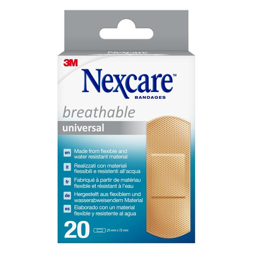 Nexcare Breathable Universal Pflaster 25Mm X 72Mm 20 St 3M Deutschland bei onfy.de kaufen 16319117