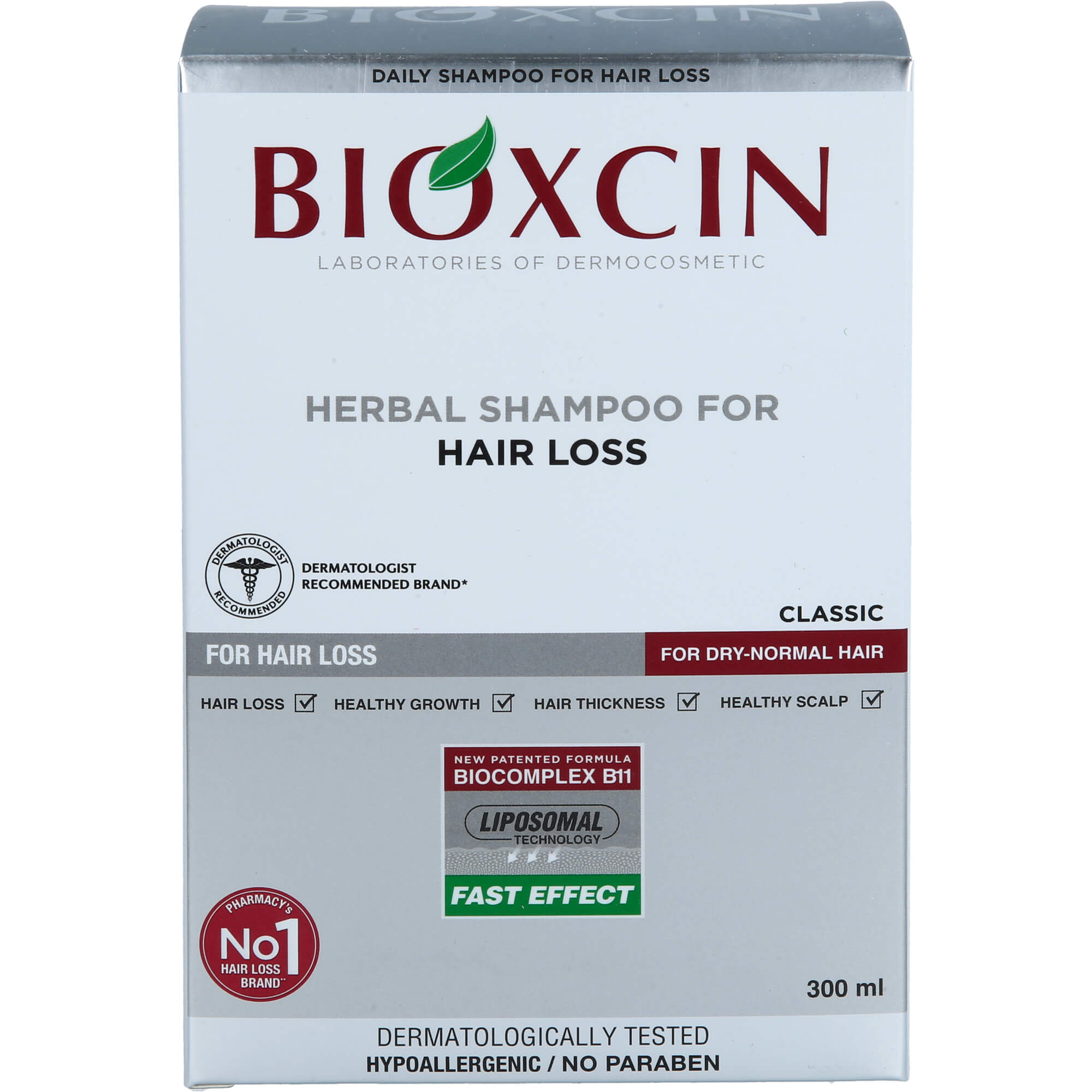 Bioxcin gegen Haarausfall Normal Trockenes Haar null