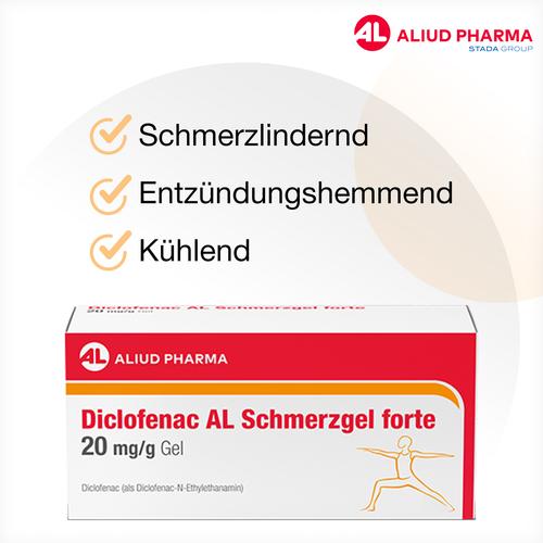 Diclofenac Al Schmerzgel Forte 20 mg/G Gel 100 g ALIUD Pharma bei onfy.de kaufen 18719878