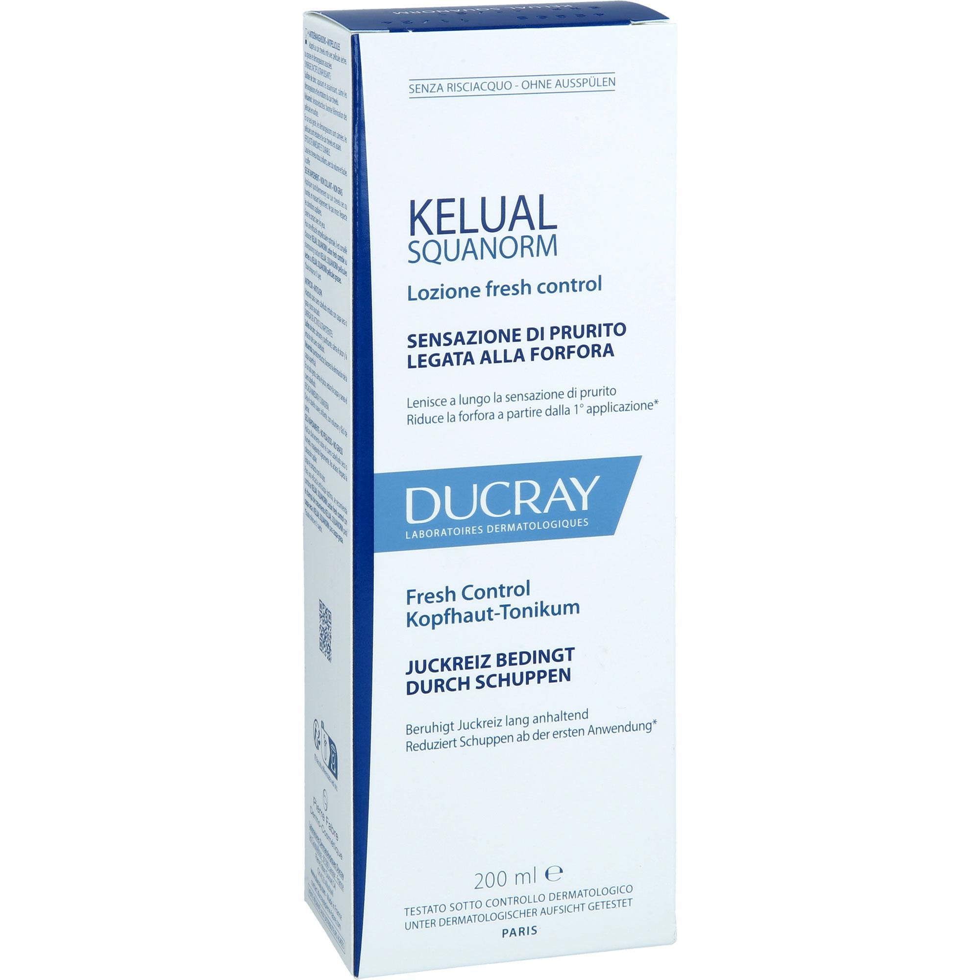 Ducray Kelual Squa Anti-Schuppen Kopfhaut-Tonikum 200 ml PIERRE FABRE DERMO KOSMETIK bei onfy.de kaufen 19179556