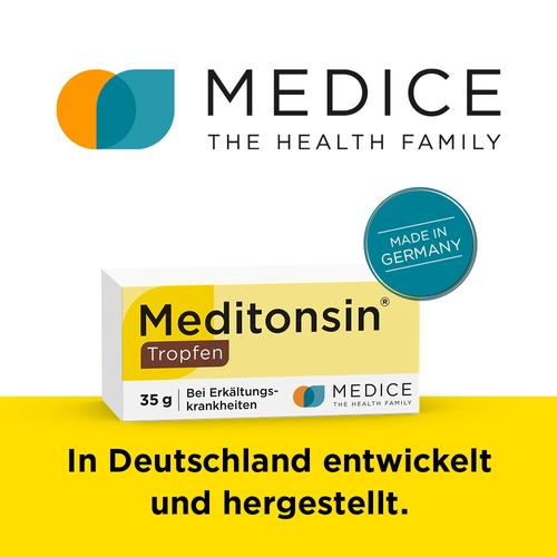 Meditonsin Tropfen bei ersten Anzeichen einer Erkältung  35 g MEDICE Arzneimittel Pütter bei onfy.de kaufen 10192710