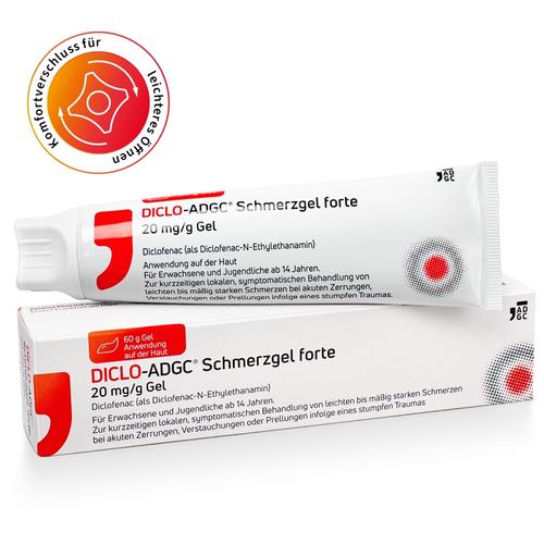 Diclo-Adgc Schmerzgel Forte 20 mg/G Gel 60 g Zentiva Pharma bei onfy.de kaufen 18070633