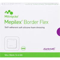 Mepilex Border Flex Schaumverb.haft.10x10 cm null