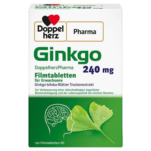 Ginkgo Doppelherzpharma 240 mg Filmtabletten null