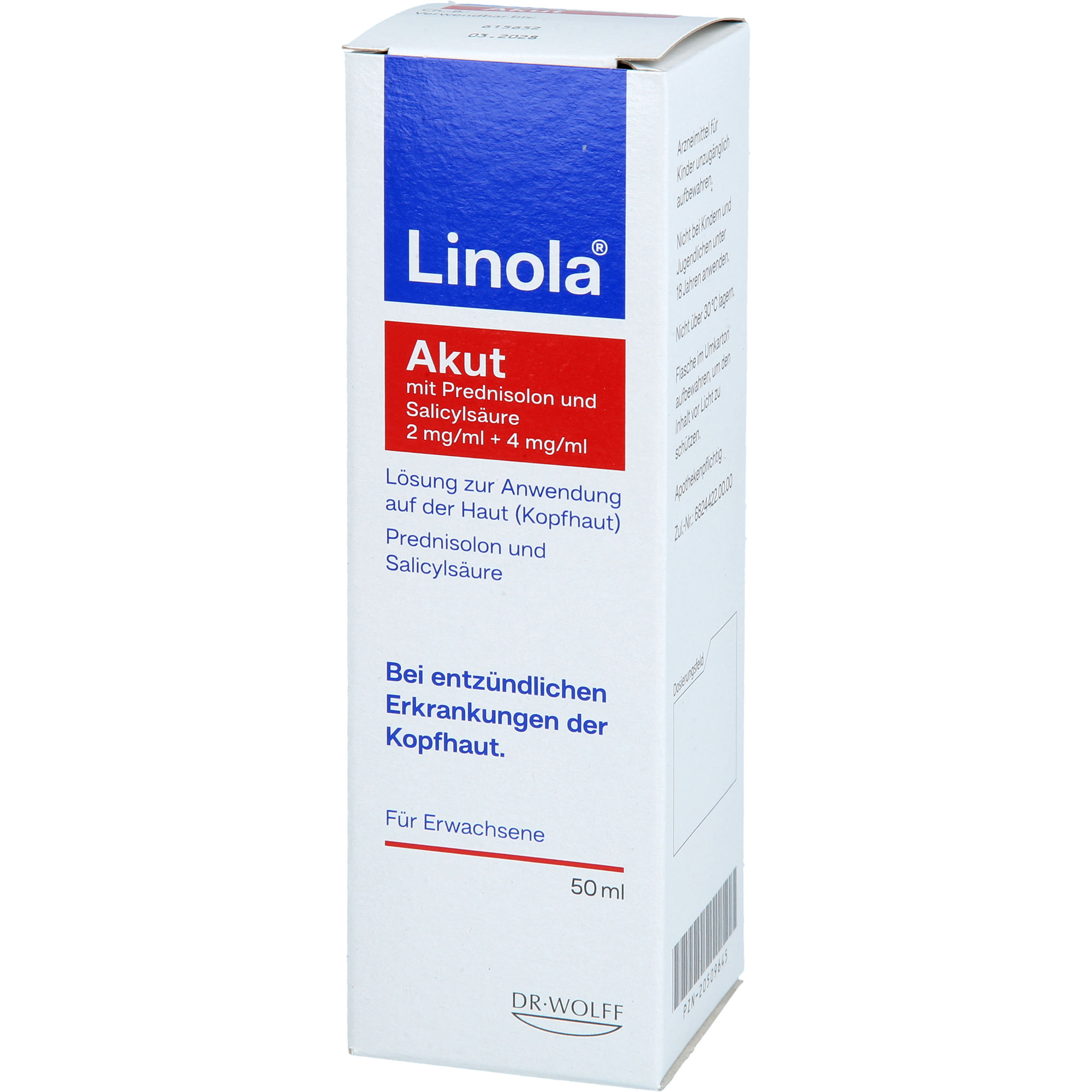Linola Akut M.predn.u.salicyls.2+4mg/ml Lsg.kopfh. 50 ml Dr. August Wolff GmbH & Co. KG Arzneimittel bei onfy.de kaufen 20509645