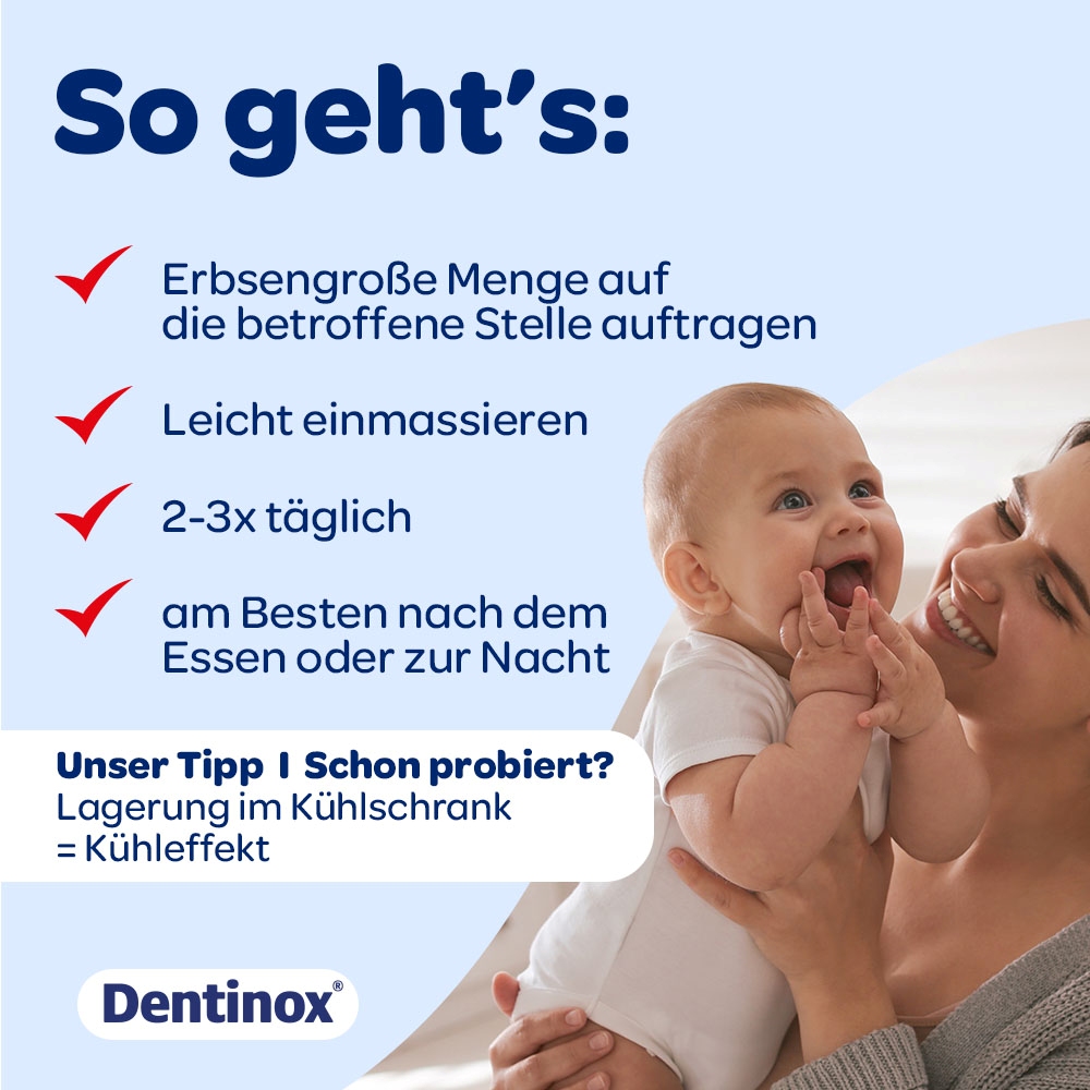 Dentinox Gel Med Zahnungshilfe 10 g Dentinox Gesellschaft für pharmazeutische Präparate bei onfy.de kaufen 19728589