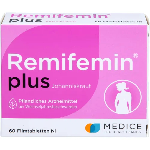 Remifemin plus Johanniskraut bei Wechseljahresbeschwerden 60 St MEDICE Arzneimittel Pütter bei onfy.de kaufen 11517203