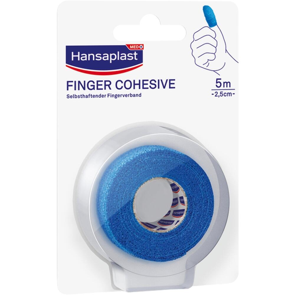 Hansaplast Selbsthaft. Fingerverband Blau 5mx2.5cm null